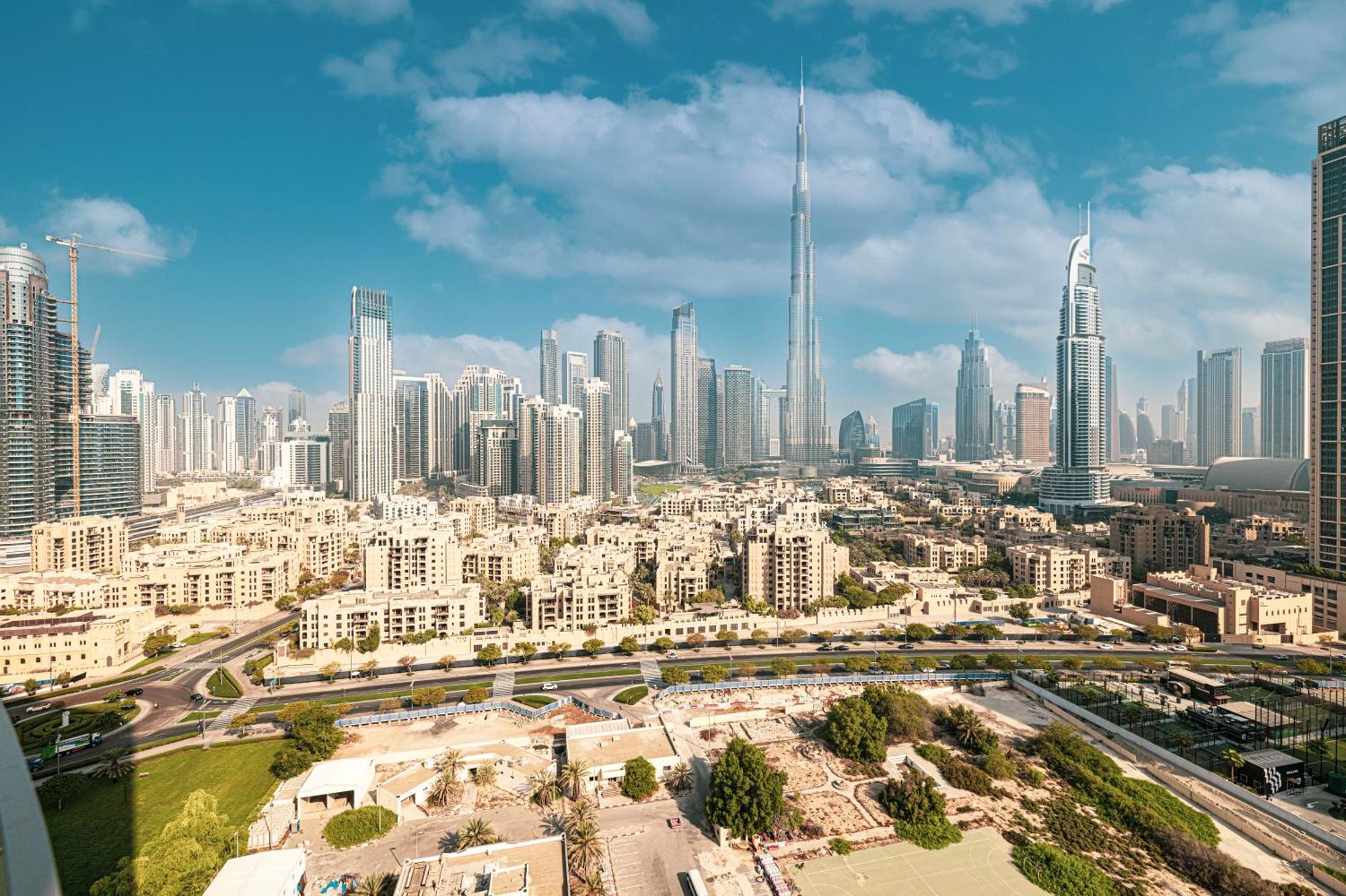 דירות דובאי Magnificent - Damac Distinction Downtown מראה חיצוני תמונה